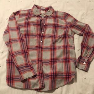 J.Crew flannel women’s button down